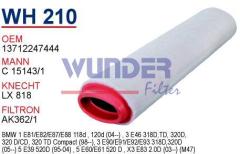 WUNDER WH210 HAVA FİLTRESİ - RANGE ROVER 3.0 TD6 V6 - 4.4 V8 (UZU