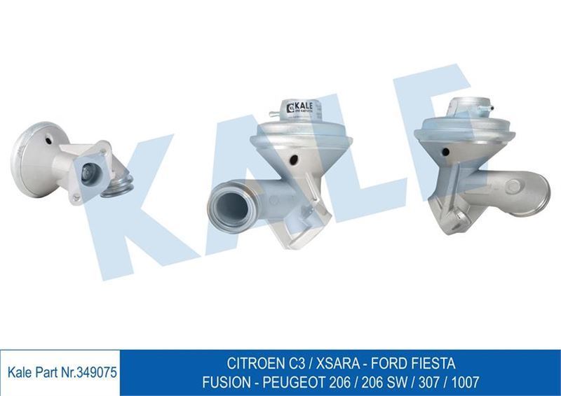 Kale 349075 Egr Valfı Fıesta Fusıon 206 307 1007 1.4 Hdı Tdcı F6J
