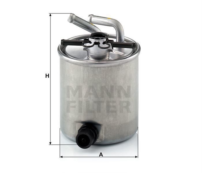 Mann Wk9206 Mazot Filtresi Navara 05-12 2.5 Dcı