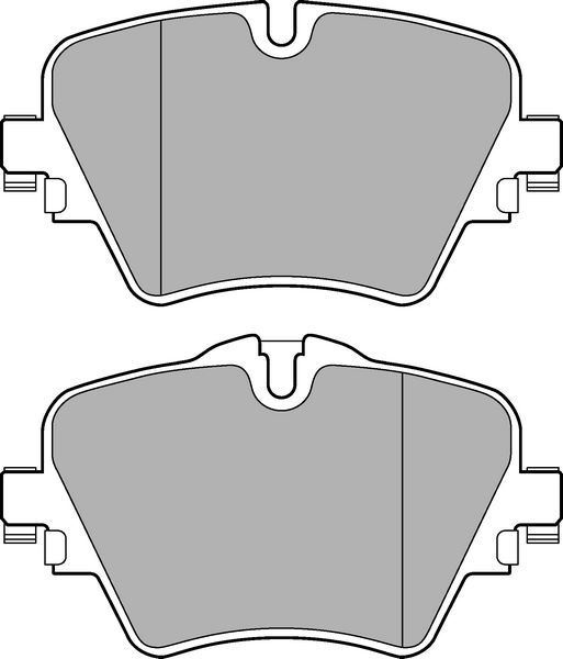 Delphi Lp3182 Fren Balatası Bmw 218I 1.5 09/ 2014 Sonrası On