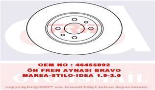 Trw Df2566 Fren Diski Ön Lınea 2007 Sonrası Doblo 2006 Sonrası Marea 1996 Sonrası Bravo Idea