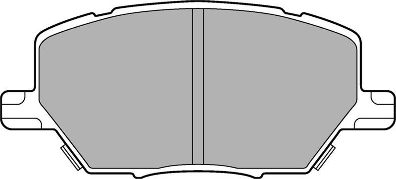 Delphi Lp3184 Fren Balatası Ön 500×1.4 1.3Jtd 1.6Jtd Renegade 1.6