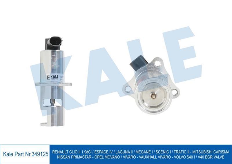 Kale 349125 Egr Valfı Clıo Iı Espace Iv Laguna Iı Megane I Scenıc