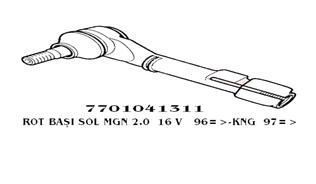 Trw Jte292 Rot Başı Sol Clıo Iı Iıı Clıo Iı 1998 Sonrası Kangoo 1997 Sonrası Megane