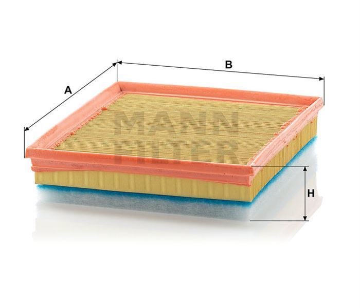 Mann C2687 Hava Filtresi Ford Ka I 1.6 95Hp 10 02-12 08