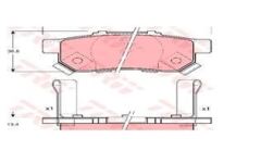 Trw Gdb3174 Fren Balatası Arka Cıvıc 95-01 Jazz 02-08