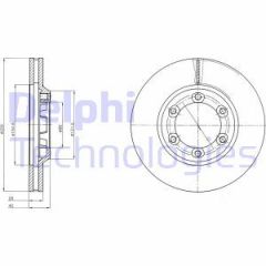 Delphi Bg4252 Fren Diski Ön D-Max 2,5 2002-2012
