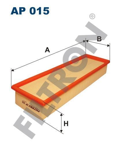 Filtron Ap015 Hava Filtresi Renault R 11 1.6 Td.Gtd 55Hp 08/83-07