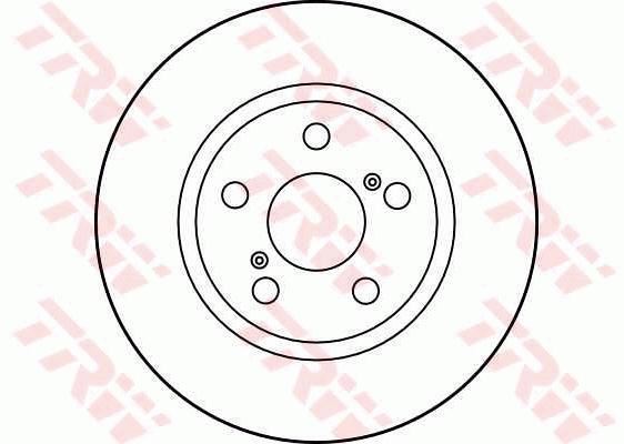 Trw Df2742 Fren Diski Ön Carına E 1992 Sonrası Havalı 255Mm
