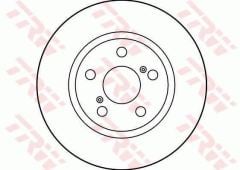 Trw Df2742 Fren Diski Ön Carına E 1992 Sonrası Havalı 255Mm