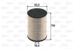 Valeo 587919 Yakıt Filtresi (Mazot) Volkswagen Golf V-Golf Plus 1