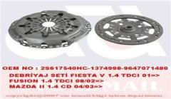 LUK 621301109 Debriyaj Seti Fıesta Fusıon 1.4 Tdcı Baskı + Balata