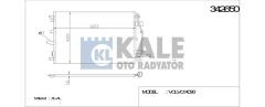 Kale 342650 Klima Radyatörü Xc90
