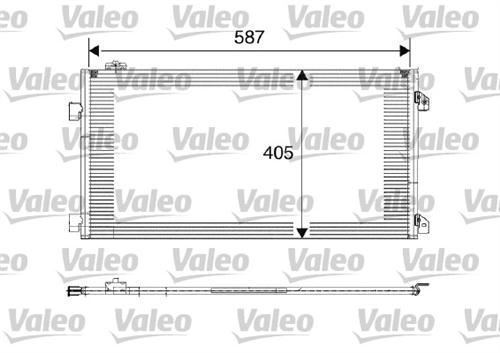 VALEO 817646 KLIMA RADYATÖRÜ CLIO II 01- 1.5 DCI CLIO SYMBOL II 0