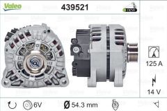 Valeo 439521 Alternatör 106 207 307 407 1.4 1.6 1.6 16V 2.0 16V 1