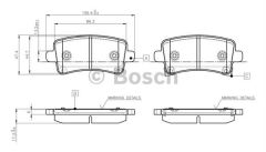 Bosch 986495444 Disk Balata