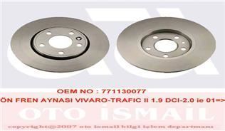 Valeo 186712 Fren Diski Ön Trafıc 2001 Sonrası / Vıvaro 2001 Sonrası / Prımastar 02