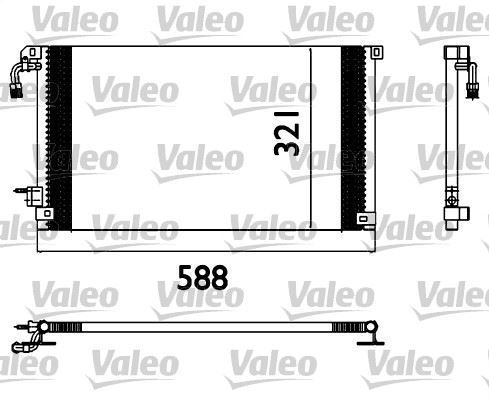 VALEO 817655 KLIMA RADYATÖRÜ 106 95- / SAXO 96-