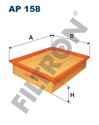 Filtron Ap158 Hava Filtresi Vıto-V200-V230-V280 (96-03)