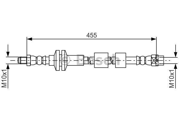Bosch 1987481783 Fren Hortumu
