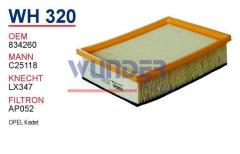 WUNDER WH320 HAVA FİLTRESİ - OPEL KADET