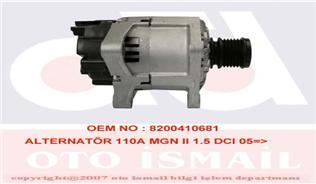 Valeo 439593 Alternatör Megane Iı  1.5 Dcı 110A