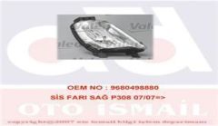 Valeo 43600 Sis Farı Sağ 308 H9