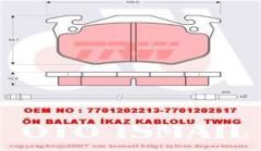 Trw Gdb328 Fren Balatası Ön Fişli Twıngo 93-