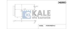 Kale 342860 Klima Radyatörü Fıesta Vı 08-12