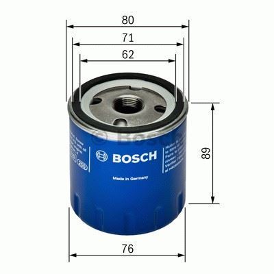 Bosch 451103261 Yağ Filtresi Scudo Ducato / 106 206 305 306 307 3
