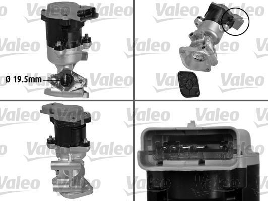 VALEO 700410 EGR VALFI 407 607 / C5 2.7 HDI