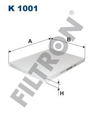 Filtron K1001 Kabin Filtresi Opel Omega-B 2.2 Dtı 16V 120Hp 09/00