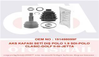 Gkn 302118 Aks Kafası Dış Polo Classıc Caddy 1.6 1.9 Aft