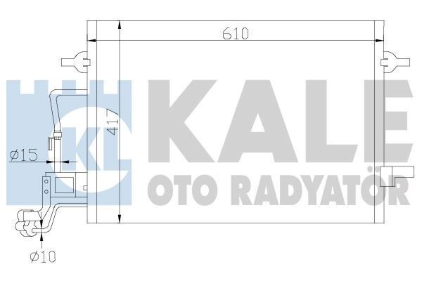 Kale 342920 Klima Radyatörü Passat B5 2000 Sonrası / Superb I 01-