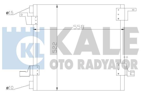 Kale 392600 Klima Radyatörü Mercedes W163 1998 Sonrası Ml230 Ml270Cdı Ml32
