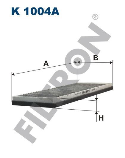 Filtron K1004A Polen Filtresi Passat (96-00)-A4 (95-00) 1.6-1.8-1