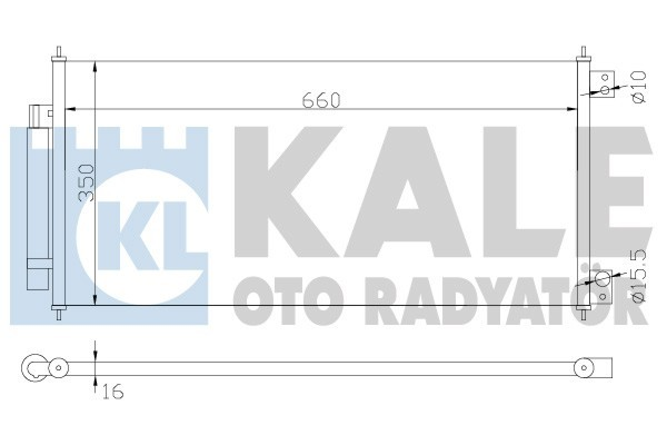 Kale 342955 Klima Radyatörü Honda Cıty Al-Al