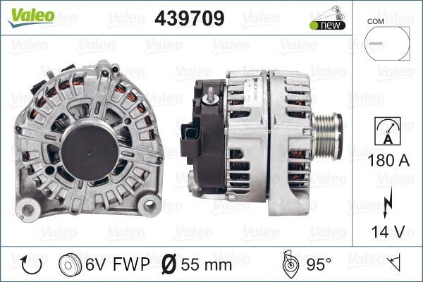 Valeo 439709 Alternatör Bmw