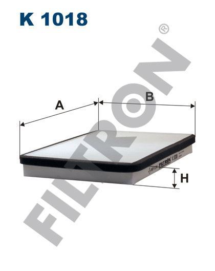 Filtron K1018 Kabin Filtresi Peugeot 405 1.6 88Hp 07/87-12/92