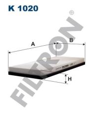 Filtron K1020 Kabin Filtresi Peugeot 406-406 Coupe 3.0 V6 207Hp (