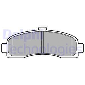 Delphi Lp779 Fren Balatası Ön Nıssan Micra 01/93 12/02