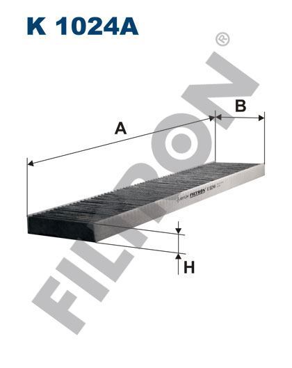 Filtron K1024A Polen Filtresi Galaxy (95-06) Alhambra (96-10)Shar