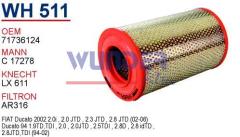 WUNDER WH511 HAVA FİLTRESİ - PEUGEOT BOXER (UZUN)