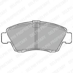 Delphi Lp810 Fren Balatası Ön Cıvıc 91-95 1.5 Cıvıc 96-01 Jazz 02