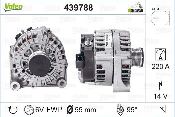 Valeo 439788 Alternatör Bmw