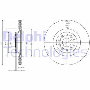 Delphi Bg9109C Ön Fren Aynası Havalı Golf Vıı 13-