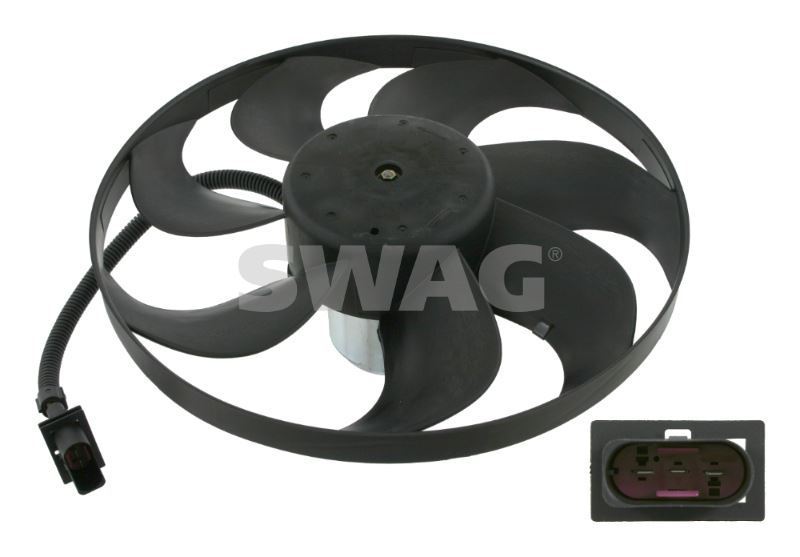 Swag 99914742 Fan Motoru 250 80W 350Mm A3 Tt Arosa Ibıza Iv Leon