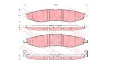 Trw Gdb3347 Fren Balatası Ön Lacettı 2004 Sonrası / Nubıra 00-