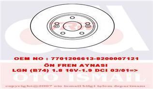 Trw Df4179 Fren Diski Ön Laguna Iı 2001 Sonrası Havalı 280Mm 5 Bıjon