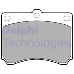 Delphi Lp935 Fren Balatası Ön 323 Mx3 01 89-10 98